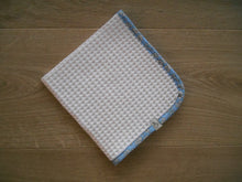 Load image into Gallery viewer, Capel Liberty Edged Organic Waffle Burp Cloth
