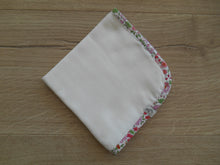 Load image into Gallery viewer, Liberty Edged Muslin Burp Cloths - D'anjo