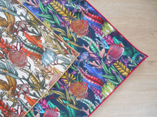 Load image into Gallery viewer, The Aquatic Garden Liberty Headscarves