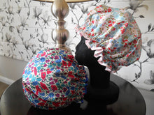 Load image into Gallery viewer, Liberty Fabric Shower Cap - Poppy & Daisy