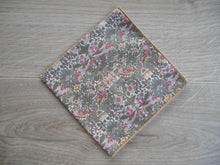 Load image into Gallery viewer, Strawberry Thief Spring Liberty Handkerchief