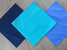 Load image into Gallery viewer, Extra Large Liberty Handkerchief - Neckerchief/Toddlers Scarf - Plain Coloured