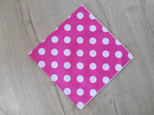 Load image into Gallery viewer, Extra Large Cotton Handkerchief - Toddlers Scarf - Big Spots