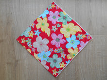 Load image into Gallery viewer, Red Flower Headscarves/Bandannas