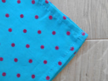 Load image into Gallery viewer, Teal Flock Spot Headscarves/Bandannas