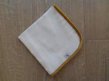 Load image into Gallery viewer, Satin Edged Muslin Burp Cloths