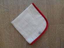 Load image into Gallery viewer, Satin Edged Muslin Burp Cloths