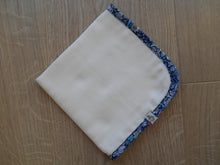 Load image into Gallery viewer, Liberty Edged Muslin Burp Cloths - Strawberry Thief