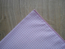 Load image into Gallery viewer, Pink/White Check Headscarves/Bandanas