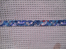 Load image into Gallery viewer, Strawberry Thief Liberty Edged Organic Waffle Burp Cloths