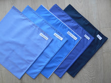 Load image into Gallery viewer, Electric Blue Liberty Headscarves