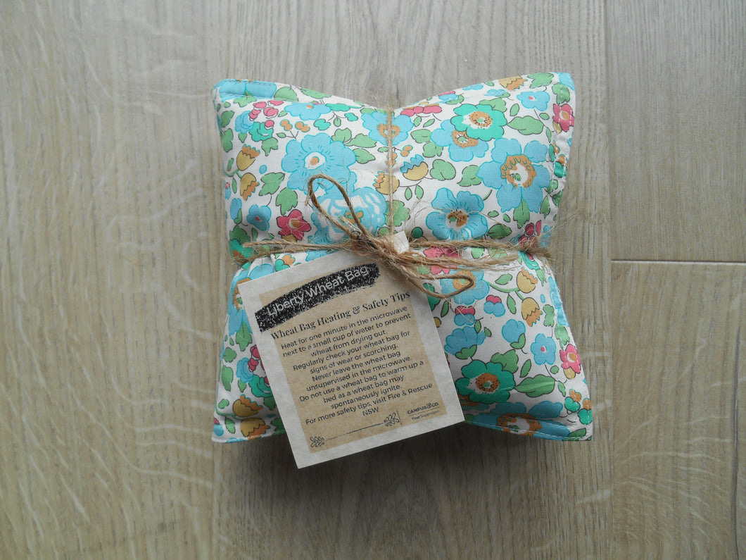 Liberty Fabric Wheat Bag - Betsy Green