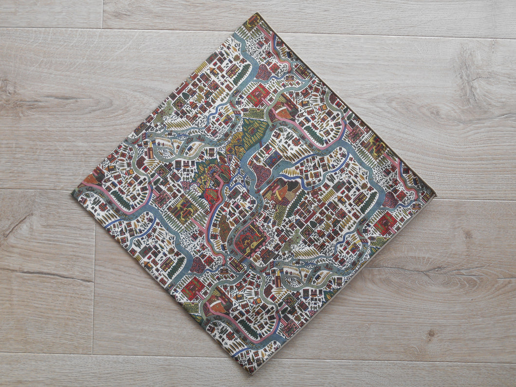 Pattern Map Liberty Headscarves