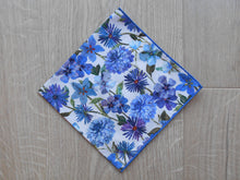 Load image into Gallery viewer, Floral Letters Liberty Handkerchief
