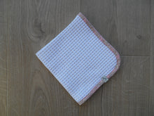 Load image into Gallery viewer, Capel Liberty Edged Organic Waffle Burp Cloth
