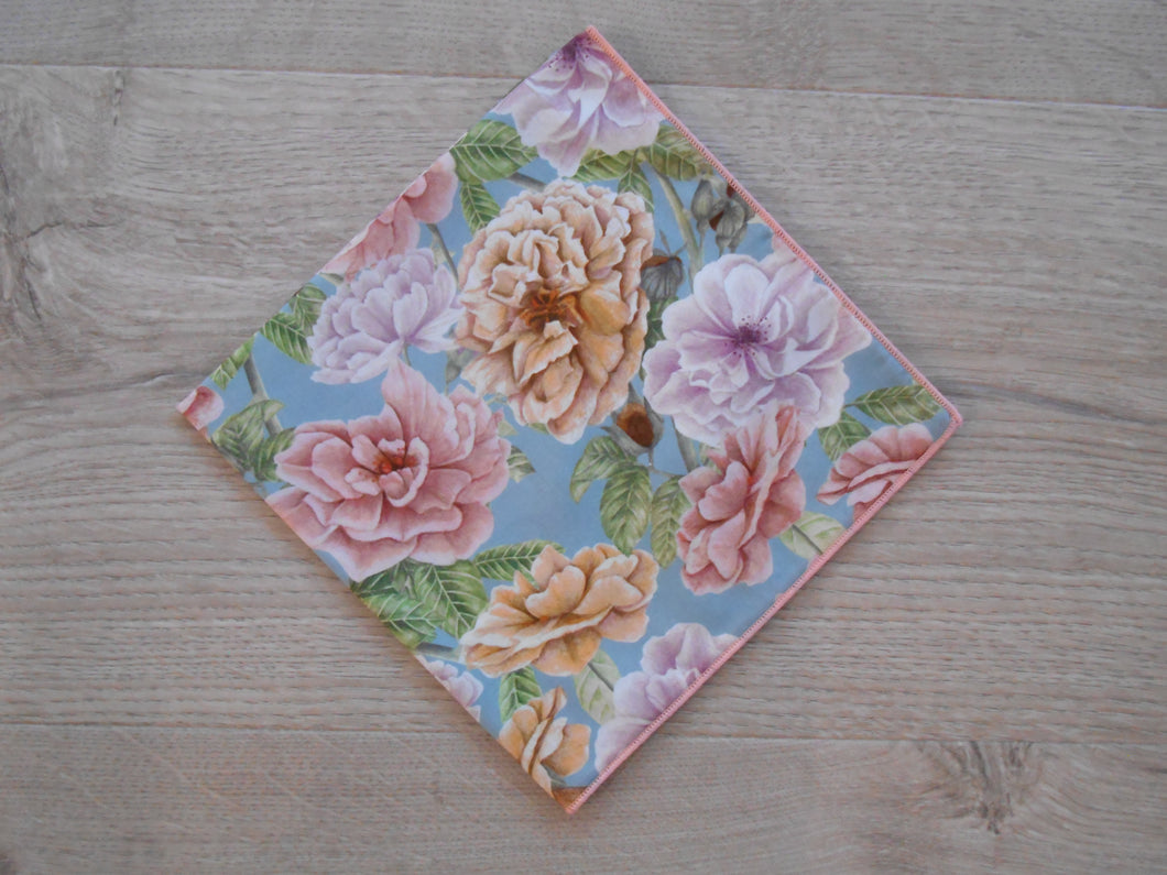 English Rose Liberty Handkerchief