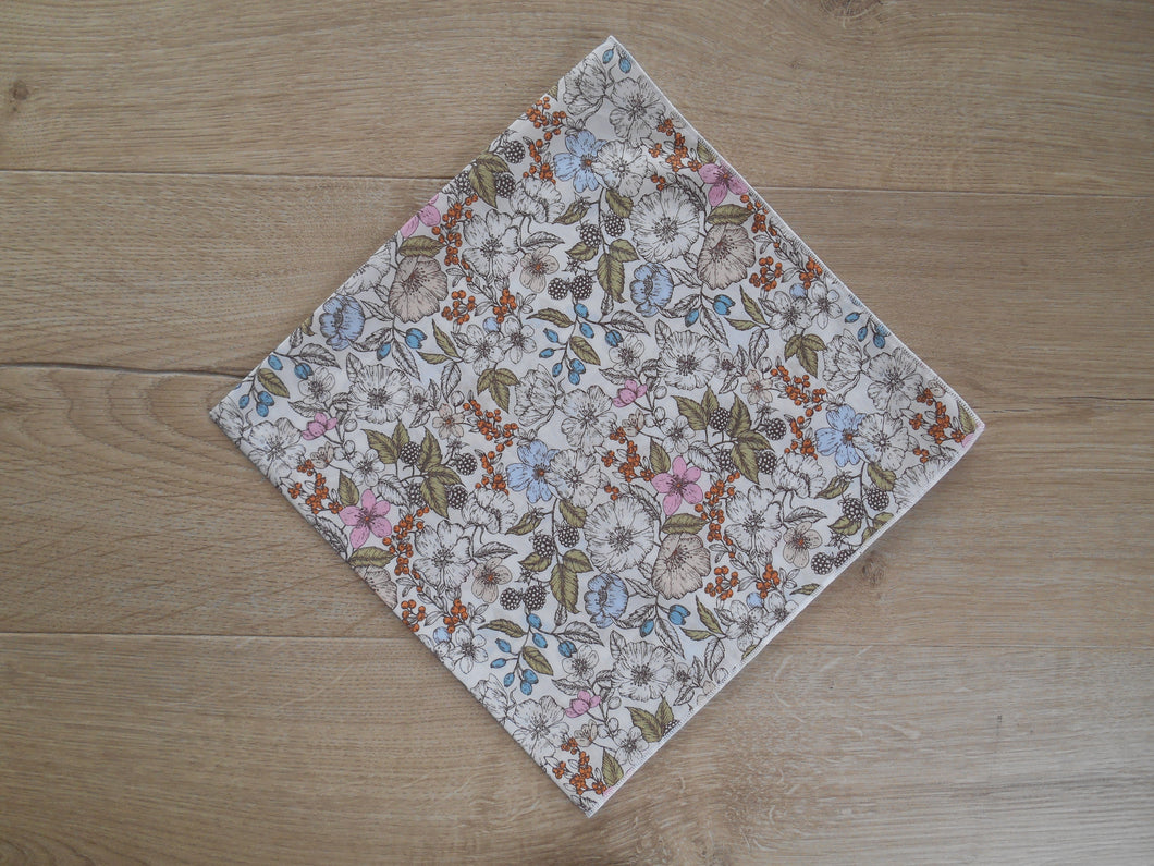 Extra Large Liberty Handkerchief - Neckerchief/Toddlers Scarf - Bramble