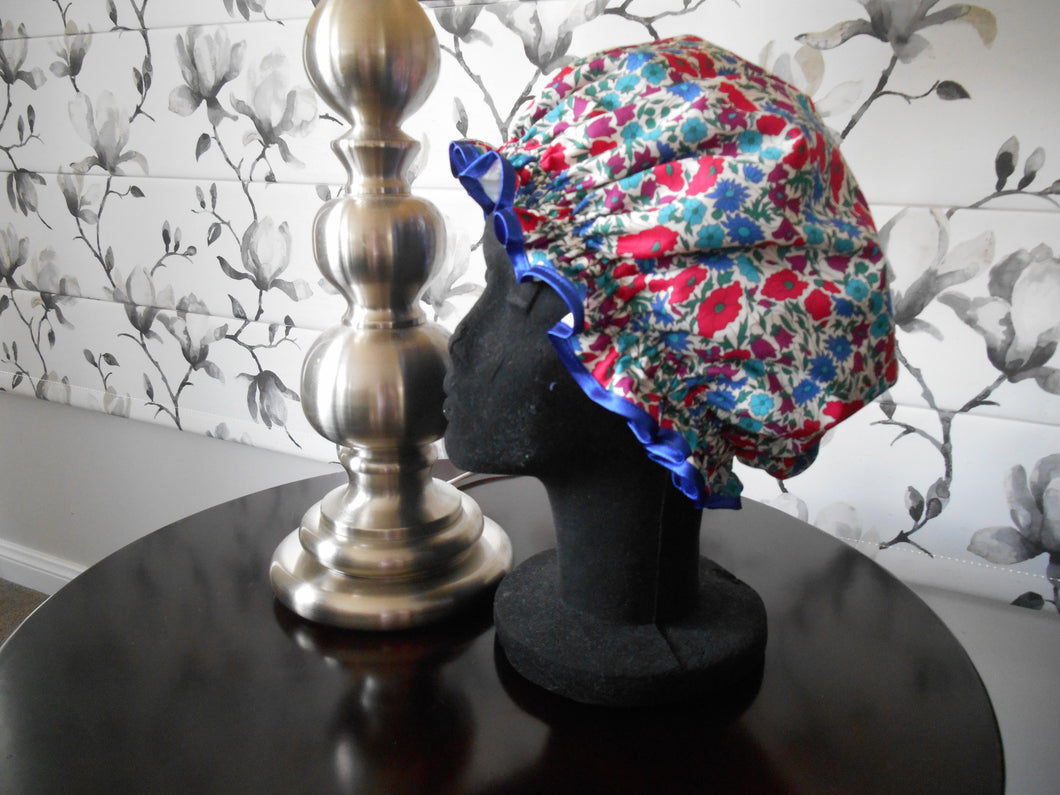 Liberty Fabric Shower Cap - Poppy & Daisy