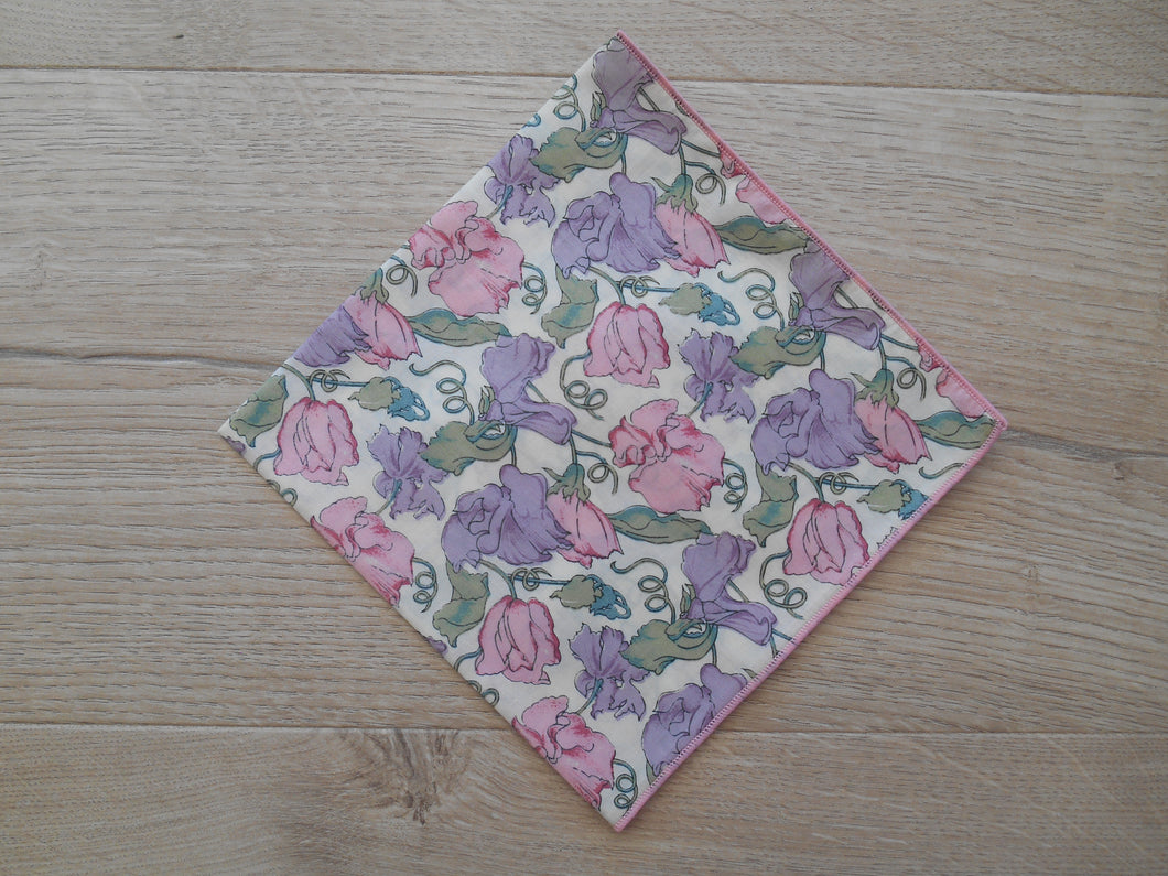 Sweet Pea Liberty Handkerchief