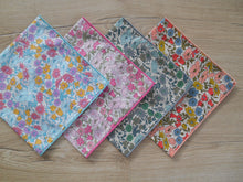 Load image into Gallery viewer, Poppy &amp; Daisy Liberty Handkerchief - New designs
