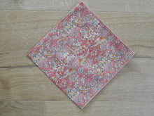 Load image into Gallery viewer, Strawberry Thief Spring Liberty Handkerchief
