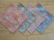 Load image into Gallery viewer, Strawberry Thief Spring Liberty Handkerchief
