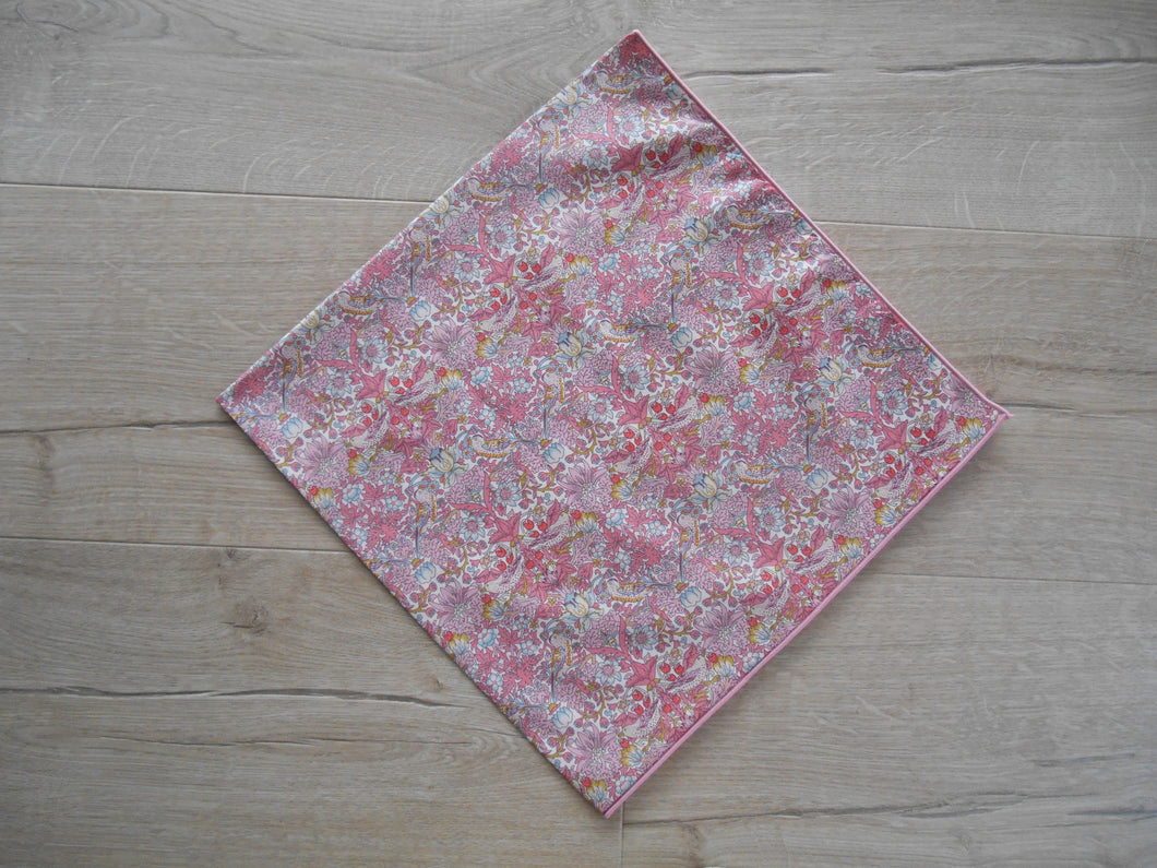 Strawberry Thief Spring Liberty Headscarves