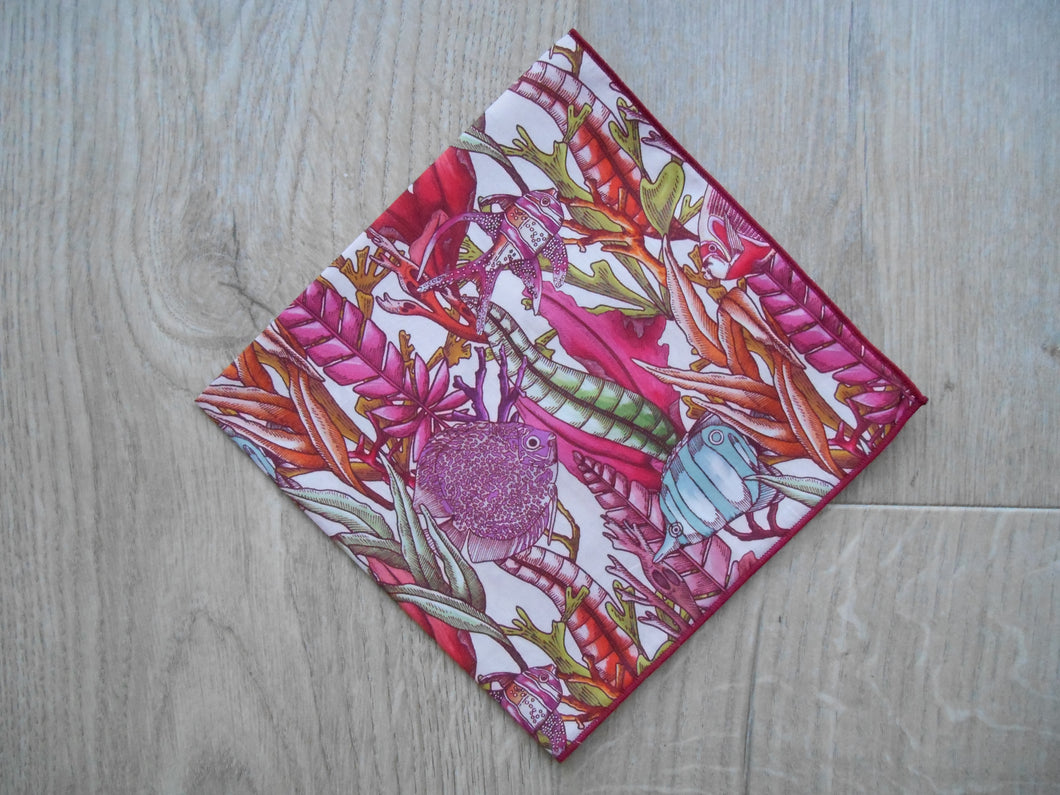 The Aquatic Garden Liberty Handkerchief
