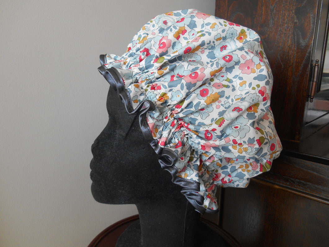 Liberty Fabric Shower Cap - Betsy