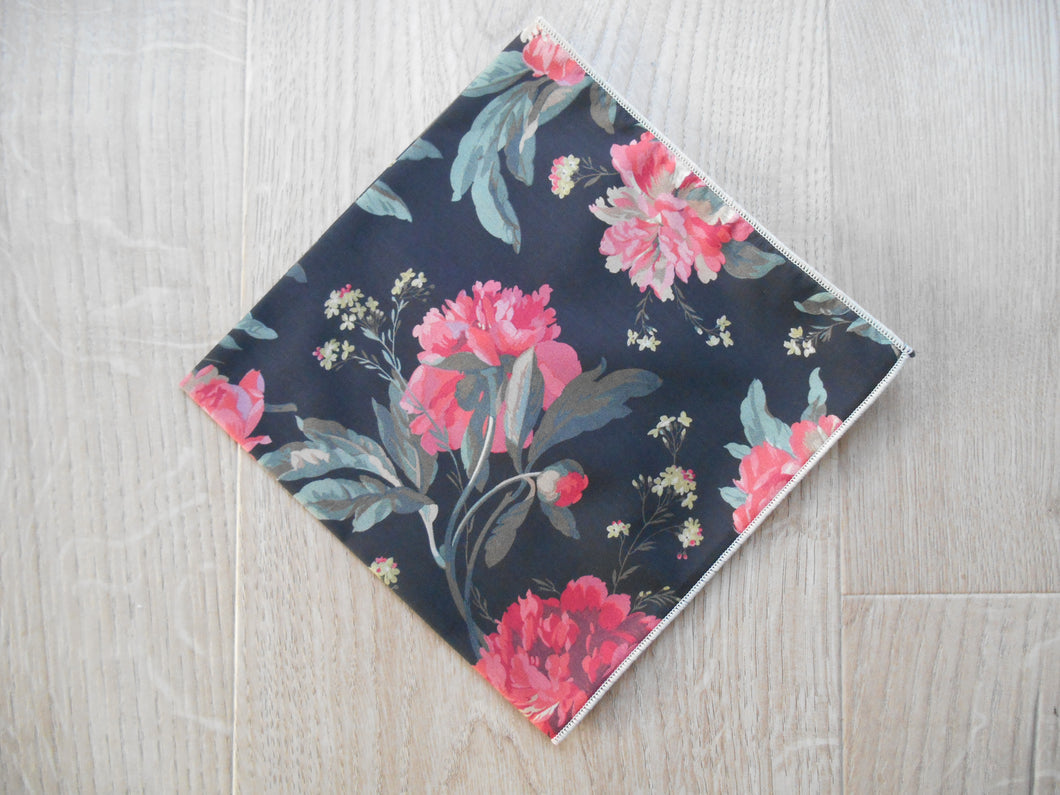 Decadent Blooms Liberty Handkerchief