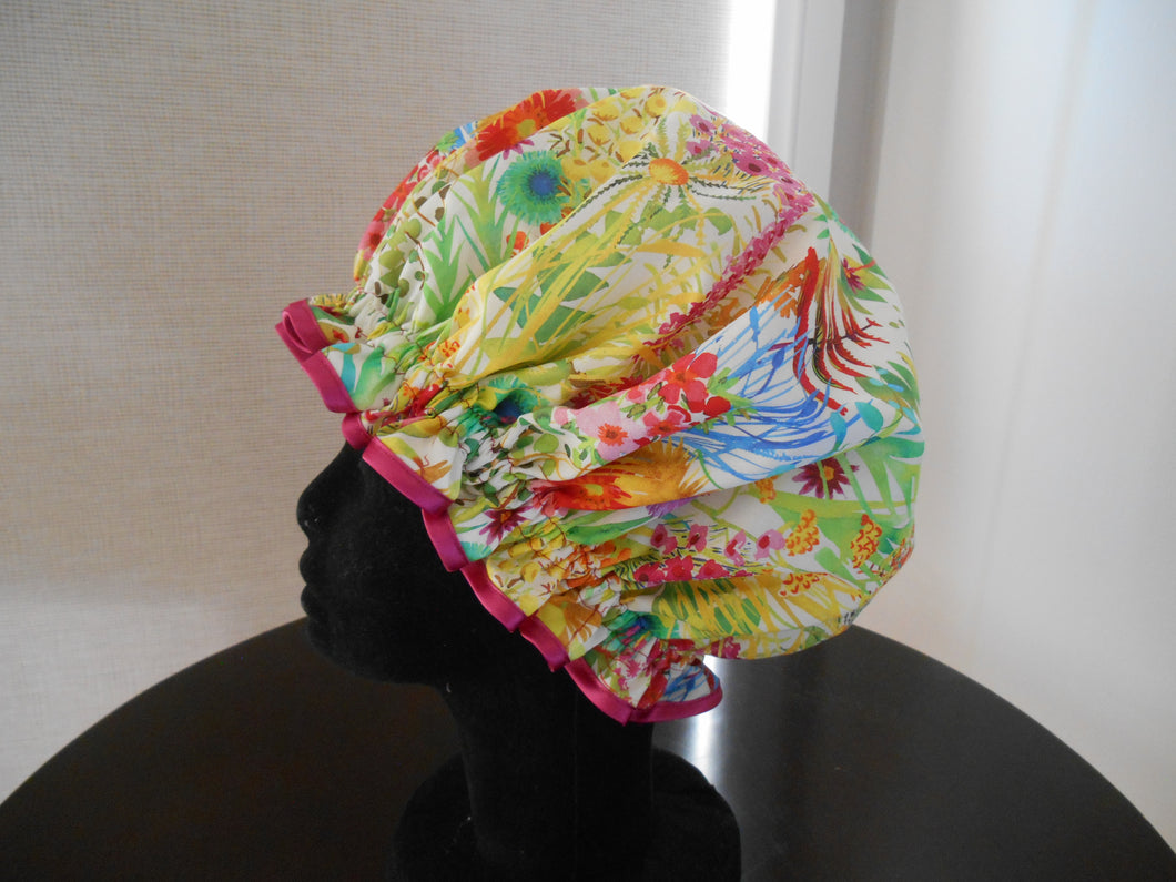 Liberty Fabric Shower Cap - Tresco