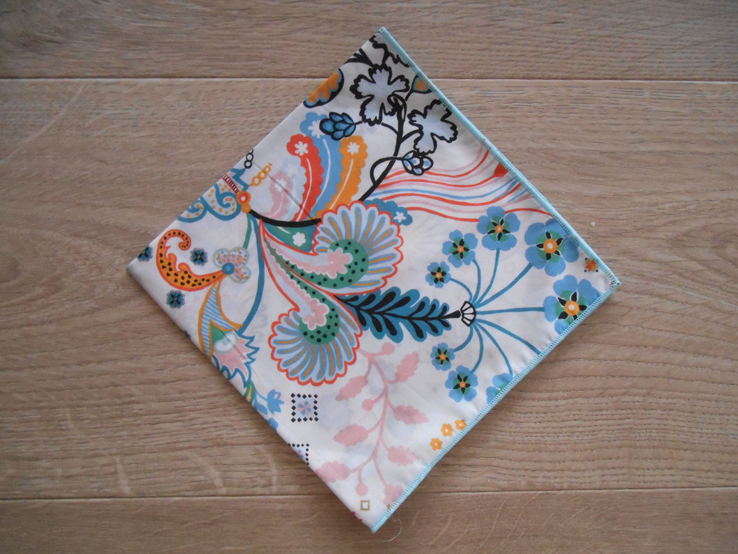 Floral Minuet Liberty Handkerchief