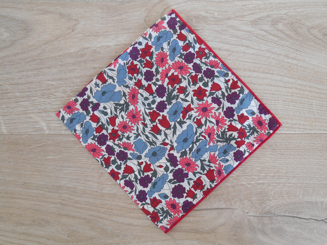 Poppy & Daisy Liberty Handkerchief