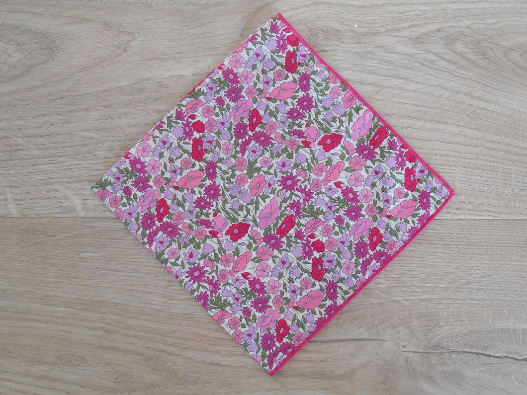 Poppy Forest Liberty Handkerchief