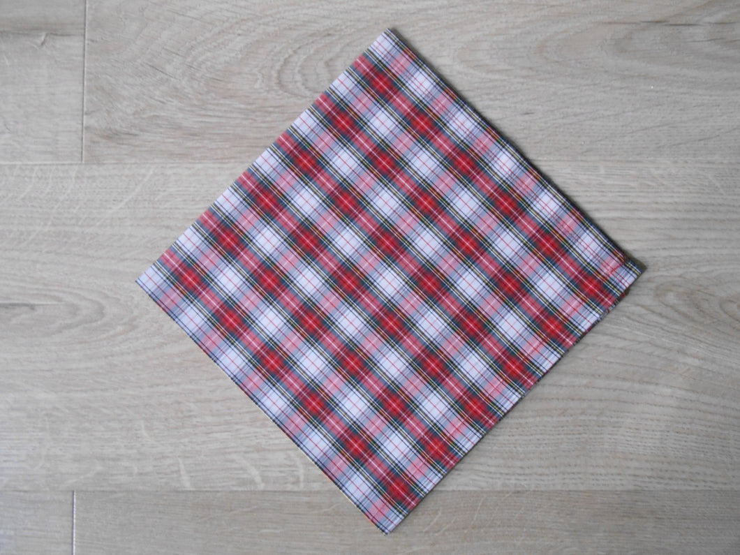 Large Hemmed Liberty Handkerchief - Tartan