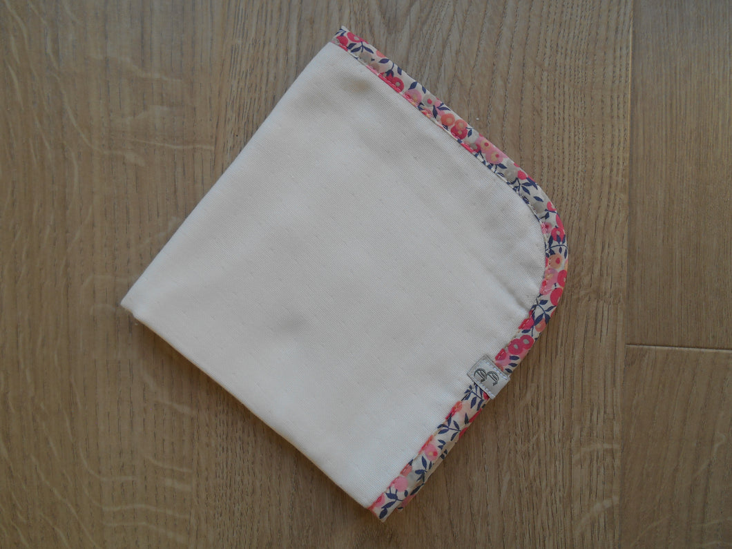 Liberty Edged Muslin Burp Cloths - Wiltshire