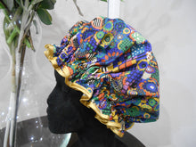 Load image into Gallery viewer, Liberty Fabric Shower Cap - Worlds Collide
