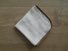 Load image into Gallery viewer, Satin Edged Muslin Burp Cloths
