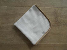 Load image into Gallery viewer, Satin Edged Muslin Burp Cloths
