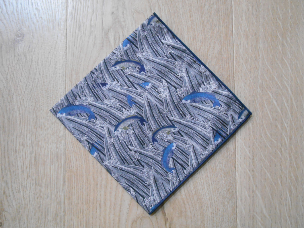 Shiomi Fish Liberty Handkerchief