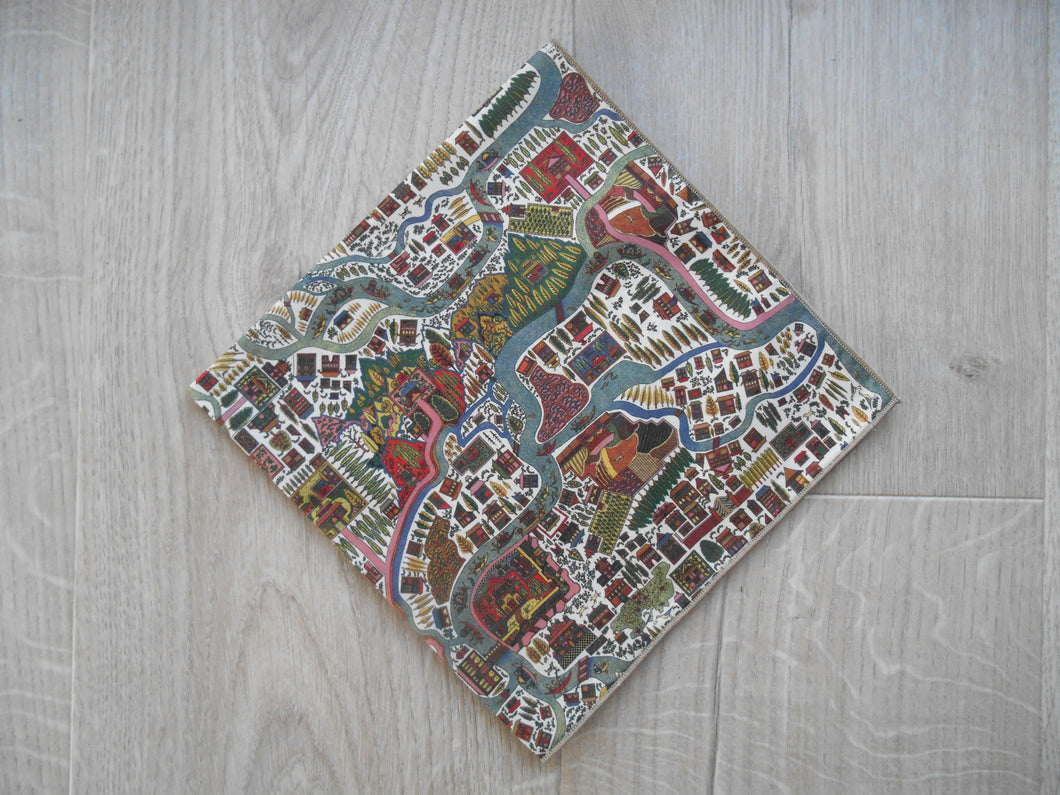 Large Liberty Handkerchief - Pattern Map